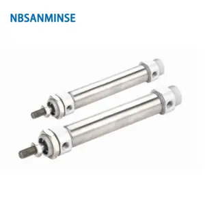 CM2 25mm Bore size Type ISO Air Cylinder Standard Basic Type Double Acting Single Rod  Similar Pneumatic Parts Sanmin