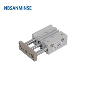 MGPL Bore63 Double Acting Miniature Guide Rod Compressed Air Cylinder Type ISO Pneumatic Compact Cylinder for Industrial Use