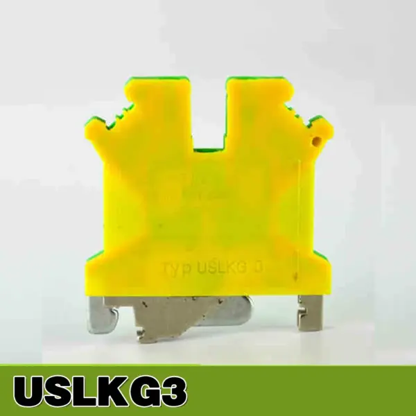 USLKG-3 Din Rail Mounted Earthing Terminal blocks