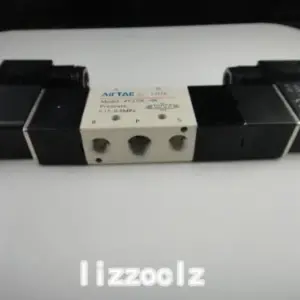 4V230C-08  12V 24V 110V 220V  3 Position 5 Way Air Solenoid Valve