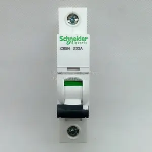 100% Original Schneider Air Switch IC65N 1P Type D1A 2A 4A 6A 10A 16A 25A 32A 40A 50A 63A Vacuum Mini Circuit Breaker MCB Acti 9