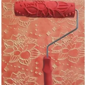 EG237T Decorative Paint Roller Pattern Embossed Texture Painting Tools for Wall Bedroom Rubber Airless Machine Household