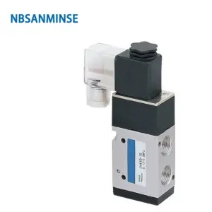 3V410 3V420 Series 1/2 G Solenoid Valve Pneumatic Control Valve Single Double Coil Pneumatic Valve 2 Position 3 Way AIRTAC Type