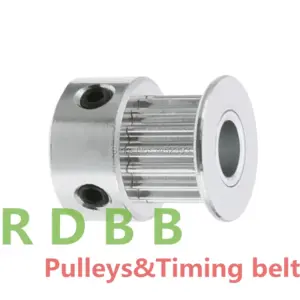 10pcs 3D Printers Parts printer pulley GT2 20 teeth bore 6mm 6.35mm 8mm 2GT 20teeth timing pulley fit for GT2 belt width 10mm