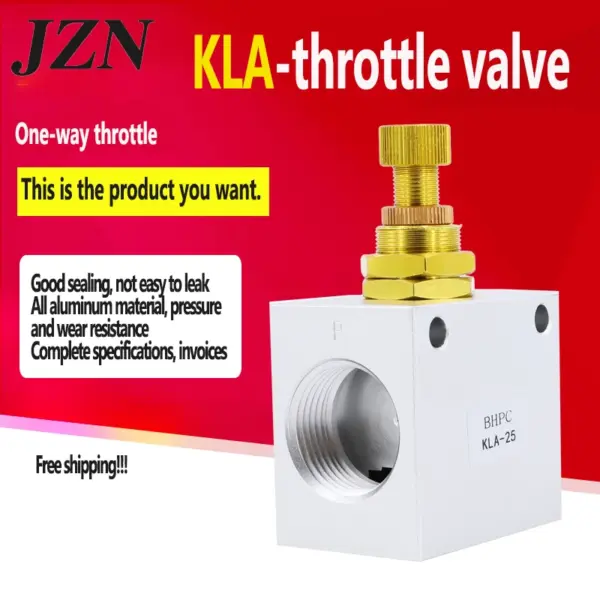 Pneumatic two-position two-way solenoid valve 2V025-08 into a DC24V valve switch AC220V normally closed 12V