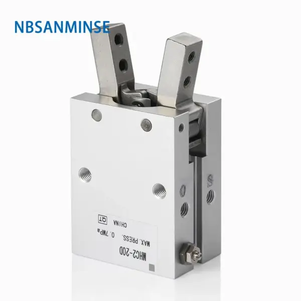 Pneumatic Parts Standard Type MHC2 10 16 20 25  Type Compress Air Parts Double Acting Cylinder Angular Style Air Gripper