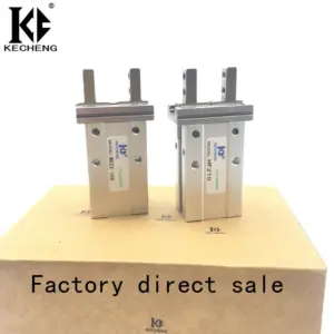 SMC Type Double Acting Air Gripper Pneumatic Finger Cylinder MHZ2 6D 10D 16D 20D 25D 32D 40D Parallel Style Mini Cylinder