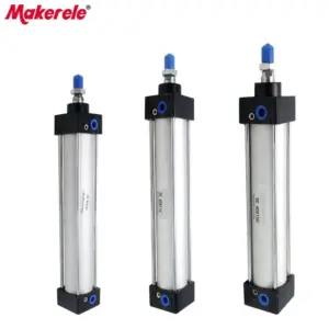 Standard Air Cylinders 32/40/63mm Bore Double Acting Pneumatic Cylinder SC 50/75/100/125/150/175/200/250/300mm Stroke Hot Sale