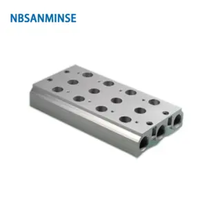NBSANMINSE VF3130 VF5120 Solenoid Valve Manifold Vavle Plate Series Conflux Board High Quality
