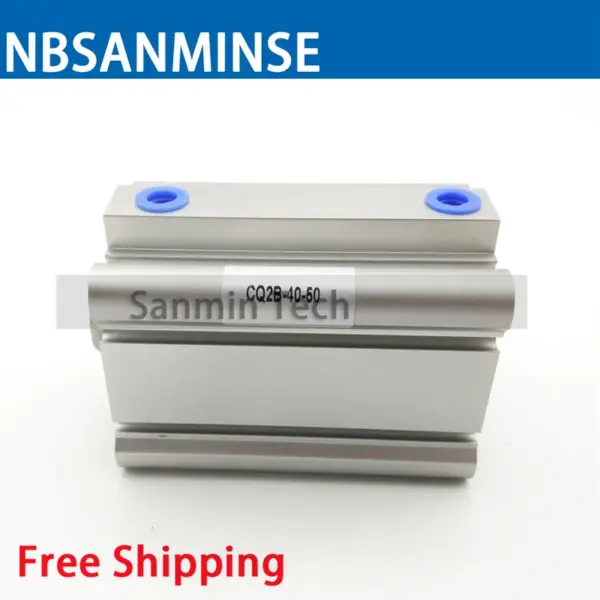 CQ2B 80mm Bore Compact Cylinder  Type Double Acting Pneumatic ISO compressed Air Cylinder  Automatic parts NBSANMINSE