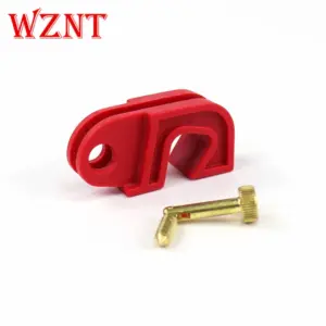 10pcs Free Shipping Breaker Lockout  MCB Lock Toggle Lock Safety Circuit breaker Lock Tool-free Lockout