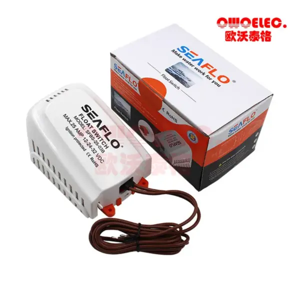 12V/24V/32V Seaflo Water Pump Float Switch for Bilge Pump,Water Tank Level Switch ,Water Level Switch,Boat Water Sensor Switch