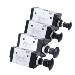 High Quality 3R110-08 1/8"3R210-06 1/8"3R210-08 1/4"3R310-10 3/8" 2 Position 3 Port  Air Manual Valves Pneumatic Control Valve.