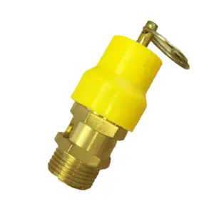 2/3/4/5/6/7/8/9/10/12.5/15 Bar 3/8" BSP Male Brass Air Safety Valve Relief Valve Pressure Release Valve Air Compressor