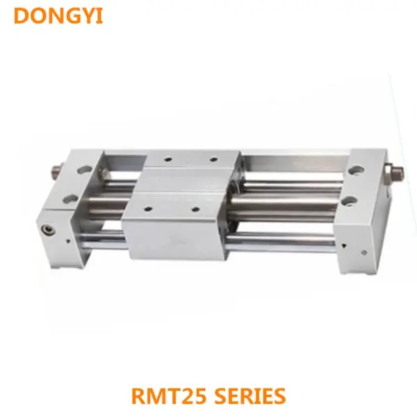 RMT Series  RMT25 Air Cylinder  Rodless Magnetic Cylinder With Guide Pneumatic Cylinder Double Acting 100mm-1500mm Stroke