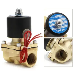 3/4" 220V Electric Solenoid Valve Pneumatic 2 Port Water Oil Air Gas 2W-200-20 Normal Closed Zinc Alloy 3/4" BSP Solenoid Balve