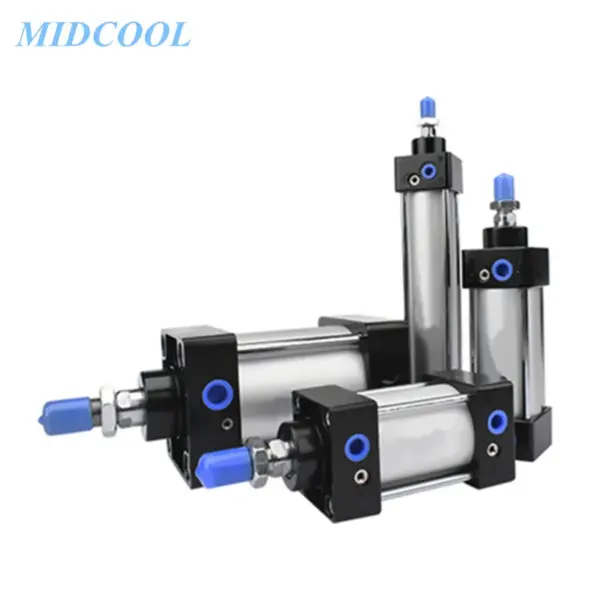 Air Cylinder SC Series Bore 80mm SC80 Standard Double Acting Pneumatic Cylinder 350 400 450 500 600 700 800 900 1000mm Stroke