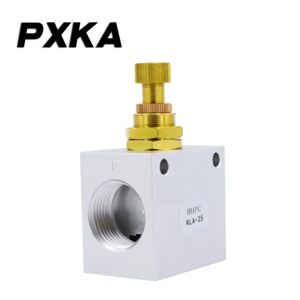 Pneumatic one-way throttle valve KLA15 control valve 08 governor valve 10 cylinder 6 flow rate 20 adjustable