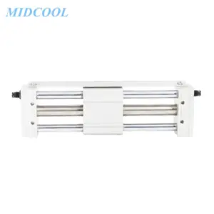 Air Cylinder RMTL Series 32mm Bore RMTL32 Rodless Magnetic Cylinder With Exactitude Guide Pneumatic Cylinder Double Acting