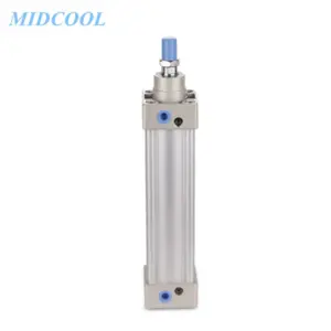 Air Cylinder Standard Double Acting Pneumatic Cylinder SAI80 350 400 450 500 600 700 800 900 1000mm Stroke