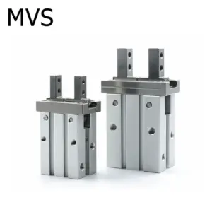 MVS MHZL2 10D 16D 20D 25D Double Acting Air Pneumatic Parallel Gripper Finger Aluminium Clamps Cylinder