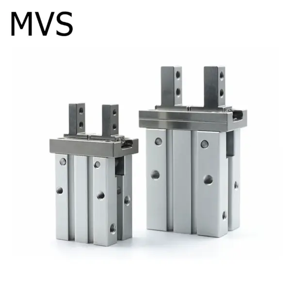 MVS MHZL2 10D 16D 20D 25D Double Acting Air Pneumatic Parallel Gripper Finger Aluminium Clamps Cylinder