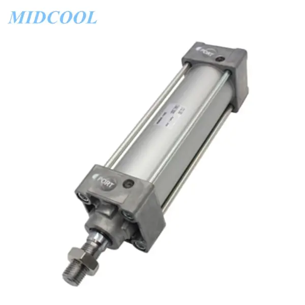 Air Cylinder Standard Type Double Acting Single Rod MB MBB MDBB MBB125 MDBB125 Stroke 25 50 75 100 125 150 175 200 300mm
