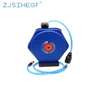 9M Air Pipe Size 8mm*5mm Automotive Air hose Reel Automatic Retractable Telescopic Drum