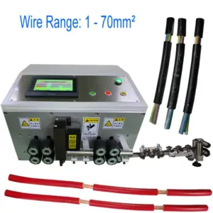Full Automatic Wire Stripping Machine Cut and Peeling Machine for Jacket Cable Multi-core Sheathed Stripping Sheath Stripper