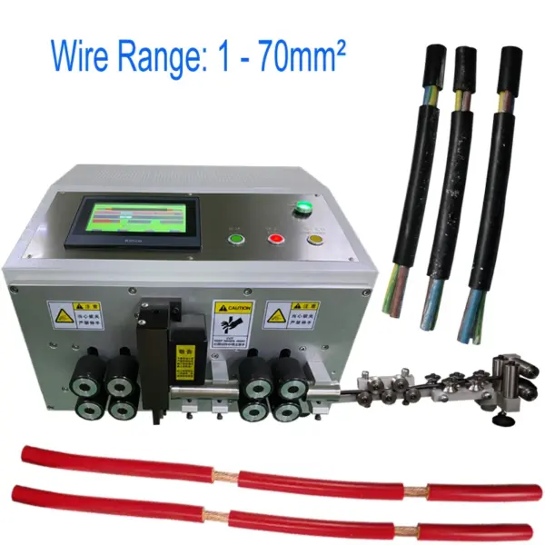 Full Automatic Wire Stripping Machine Cut and Peeling Machine for Jacket Cable Multi-core Sheathed Stripping Sheath Stripper