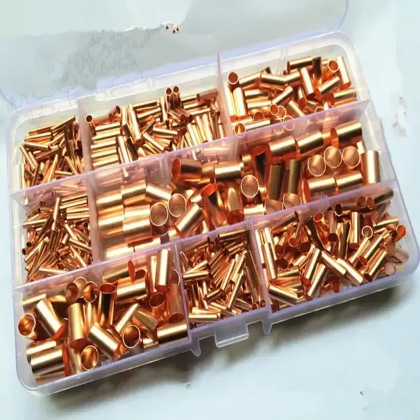 1box Terminal block connector Crimping and line deduction sets of copper electrical maintenance kit nside diameter from 1.5-8mm