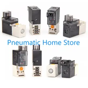 High Frequency 10mm Miniature Solenoid Valve SMC Type 2 Position 3 Way N.C. Pneumatic Air Valve Knitting Machine Socks Machine
