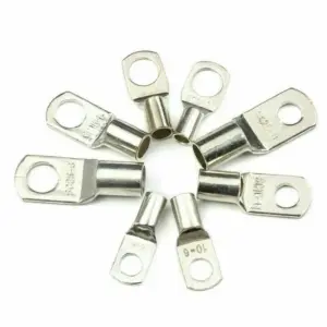 Flexible Crimping and Welding Options Copper Tube Terminals Battery Welding Cable Lug Ring Crimp Connector Kit