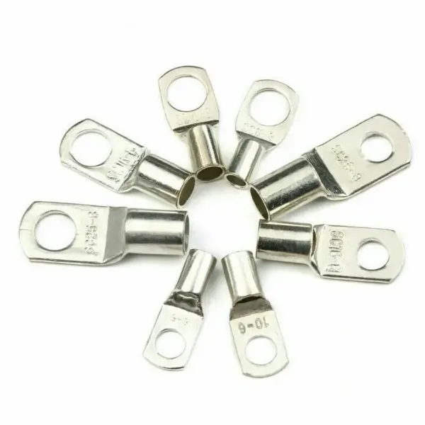 Flexible Crimping and Welding Options Copper Tube Terminals Battery Welding Cable Lug Ring Crimp Connector Kit