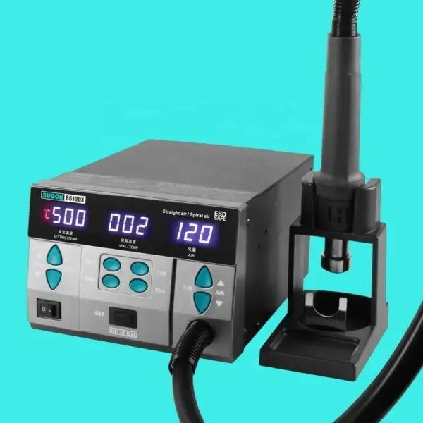 Sugon 8610dx Original Smd 1000w Rework Station Move IC Hot Air Gun Desoldering Station