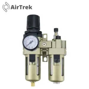 AC4010-04/06 AC5010-06/10 Pneumatic Pressure Regulator Oil Water Separator with Manual Drainage, Compressor Air Filter Moisture