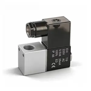2V025-08 2/2 way pneumatic solenoid valve 1 in 1 out 24V normally closed electronic control valve Fast Delivery