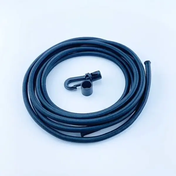 1Set Premium Nylon Elastic Bungee Cord Kit with Hooks for Tent Pole Shock Cord Kayak Boat Dock Rope Outdoor Camping Hiking