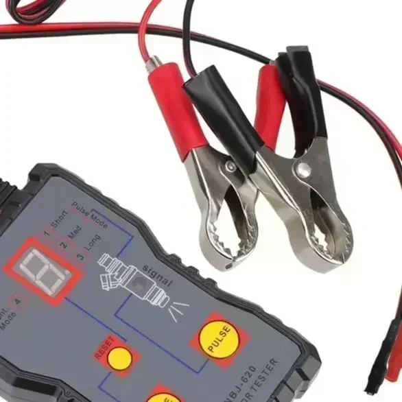 Newest Fuel System Scan Tool Automotive Cleaning Tool Kit Injector Flush Cleaner Car Fuel Injector Tester Portable 4 Pluse Mode