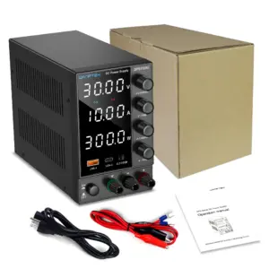 Wanptek DC Power Supply 30V 10A 5A Variable Bench Power Supply Adjustable Lab Power Supply 60V 5A 120V 3A  Voltage Regulator