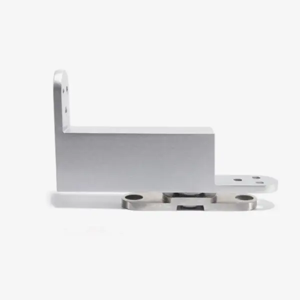 360 Degree Rotating Door Pivot Hinges Soft Close Spring Metal Heavy Duty Invisible Door Hinges Positioning Return Door Closing