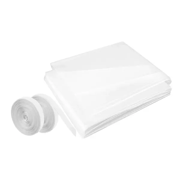 1Set Winter Window Insulation Kit PVC Thermal Film Cover Windproof Cold Resistant Indoor Window Cover for Aluminum Sliding