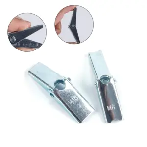 2-10pcs/pack Metal Spring Toggle Anchor M4-M10 Plasterboard Hollow Wall Cavity Fixing Bolt Hardware Fasteners New