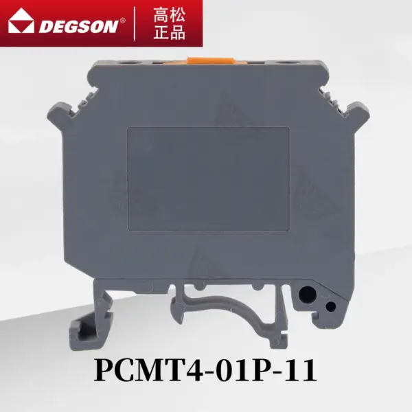 10Pcs DEGSON PCMT4-01P-11-00ZH Sensor DIN RAIL TERMINAL BLOCKS PHOENIX CONNECTOR Lead 7439-92-1 NS 35/7.5 16A 800V