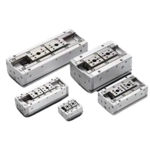 AFR Brand HFD 8 12 16 20 Pneumatic Sliding table guide rail Cylinder Compact Air Gripper Double Acting Slide Table cylinder