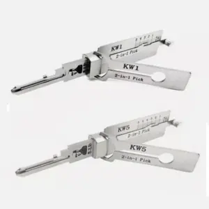 Lishi KW1 KW5  lock pick tool Door lock decoder For American buyers   Open the door with a key