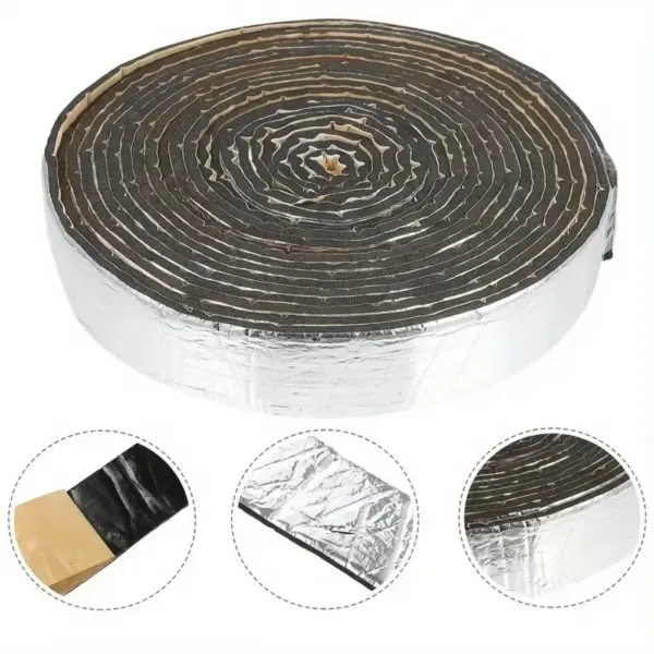 Insulation Pipe Tape Winter Antifreeze Protection Foam Foil Water Pipe Wraps Outdoor Indoor Self-adhesive Pipes Tapes Sleeve