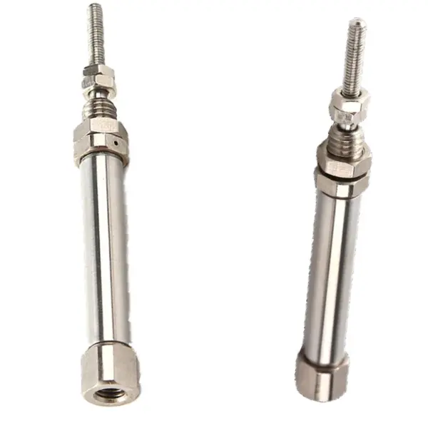 Pneumatic Air cylinder miniature stainless steel double acting single rod mini CDJ2B6-5 10 15 20 25 30 35 40 45 50stroke cylinde