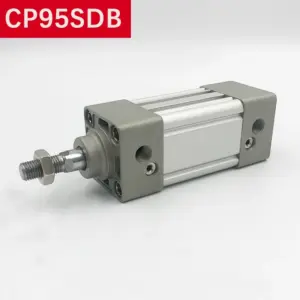 CP95SDB32/40/50 Air Standard Pneumatic Cylinders  Piston Double Acting 25/50/100/125/150/200/300/400/500/1000 Stroke