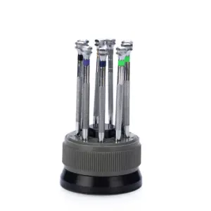 Professional watch repair tools, set screwdriver, rotating base pure steel screws